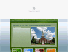 Tablet Screenshot of fbcfv.com